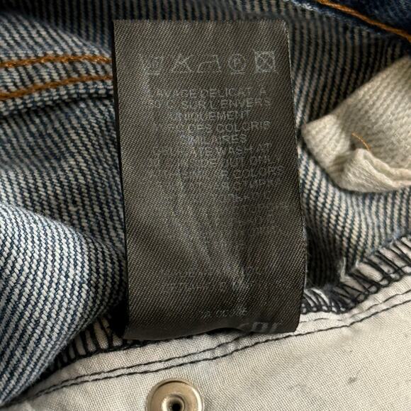 Isabel Marant Étoile Corsysr High Rise‎ Slim Straight Jeans Blue FR 36 - Picture 14 of 14